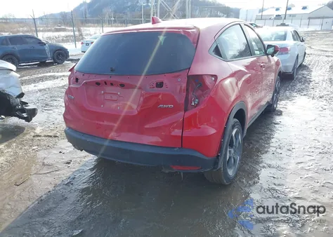 2018 Honda Hr-V Ex из США, поврежденный, VIN 3CZRU6H56JM726789